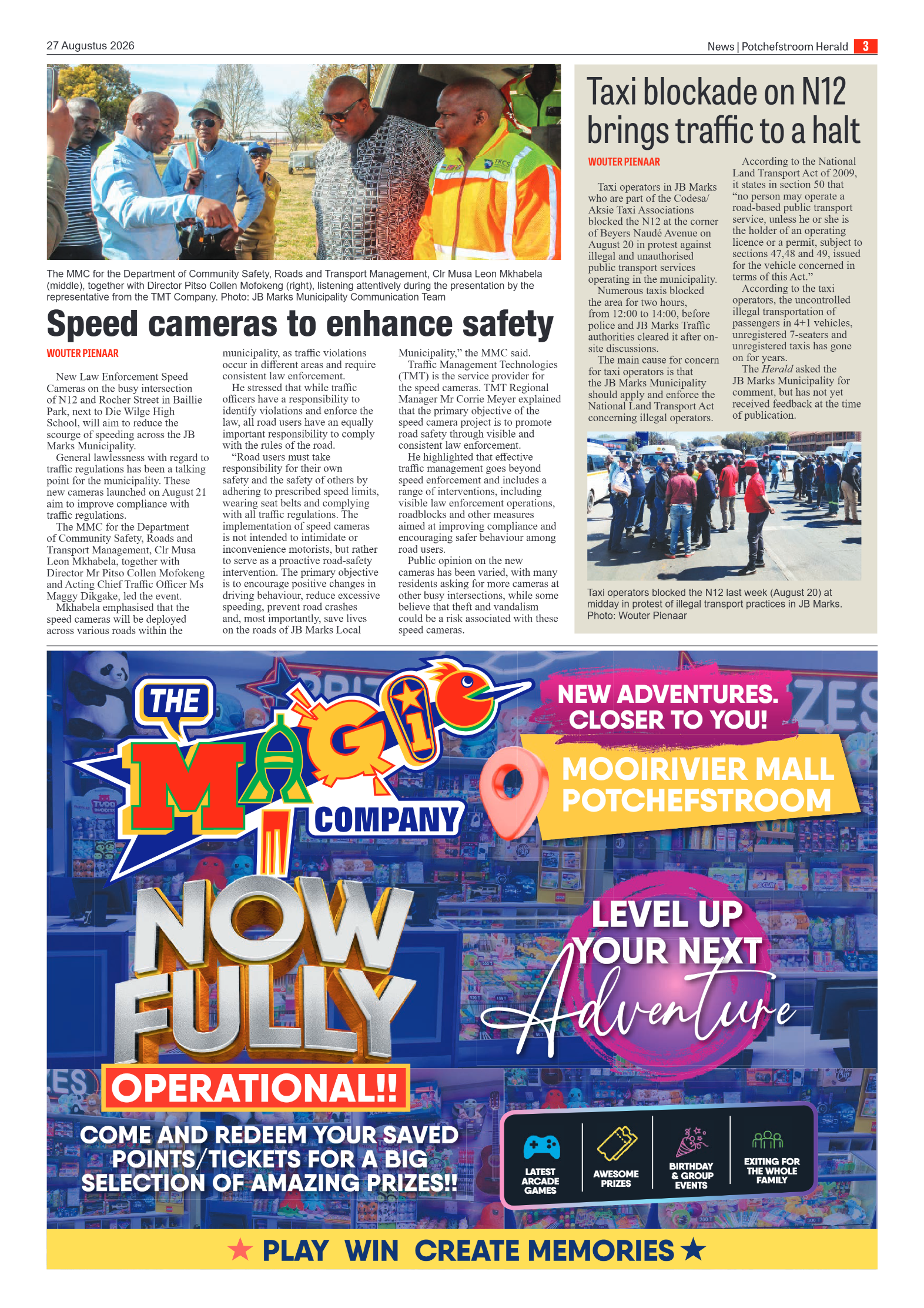 Potchefstroom Herald: 27 Augustus 2026 page 3