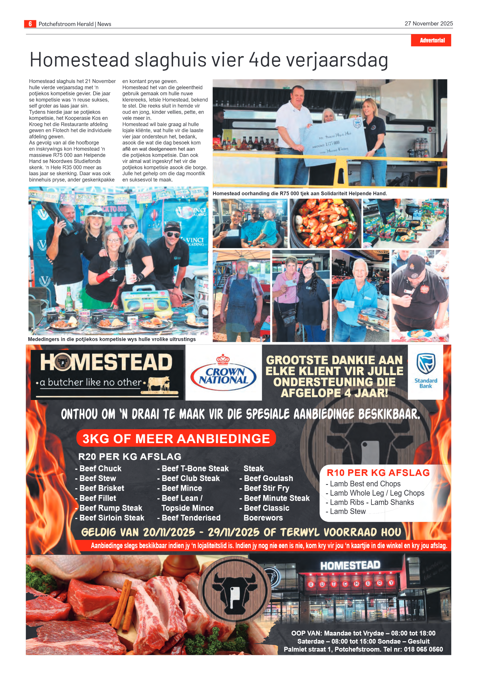 Potchefstroom Herald 27 November 2025 page 11
