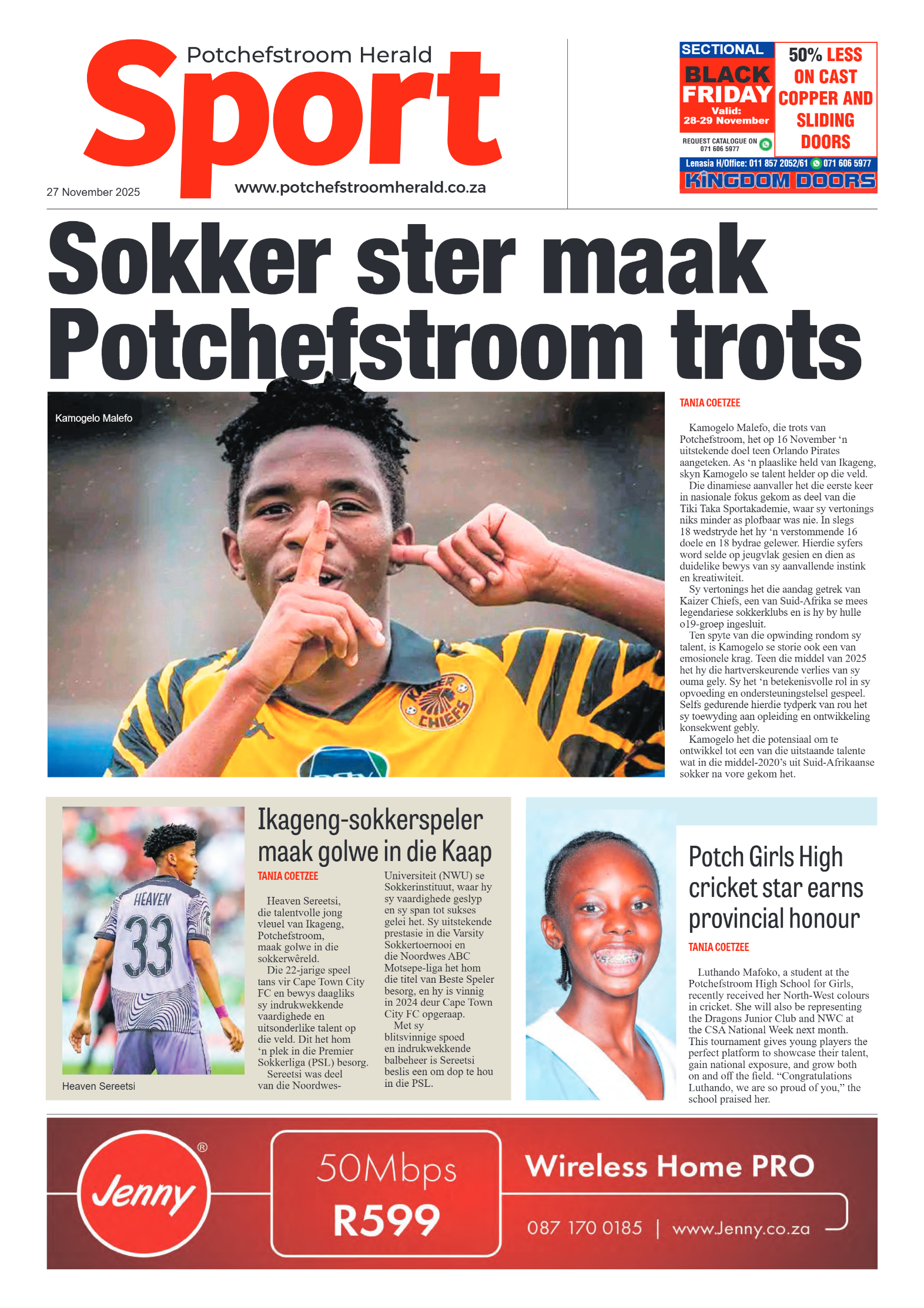 Potchefstroom Herald 27 November 2025 page 14