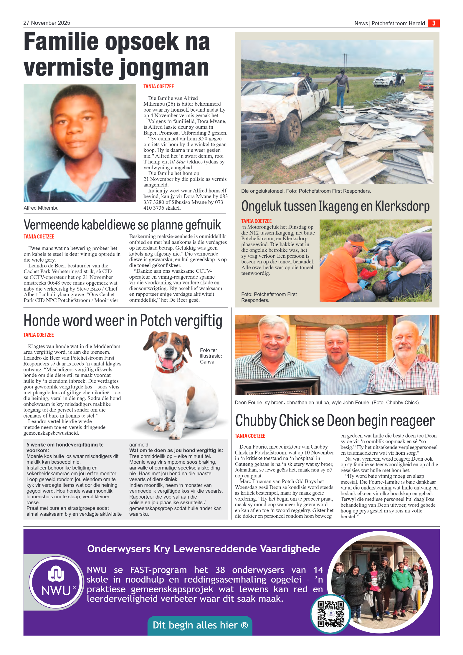 Potchefstroom Herald 27 November 2025 page 5