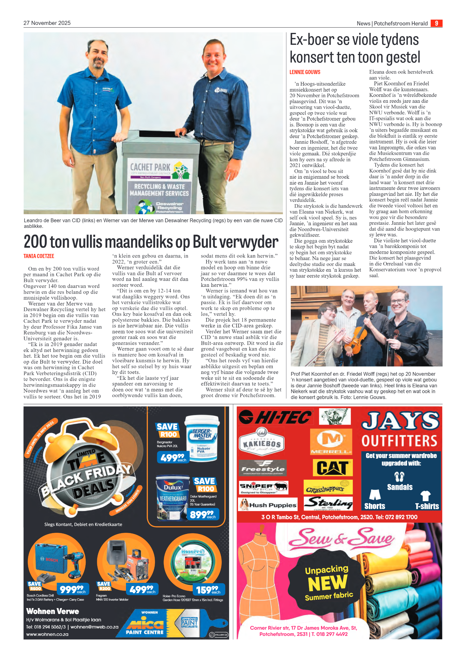 Potchefstroom Herald 27 November 2025 page 8