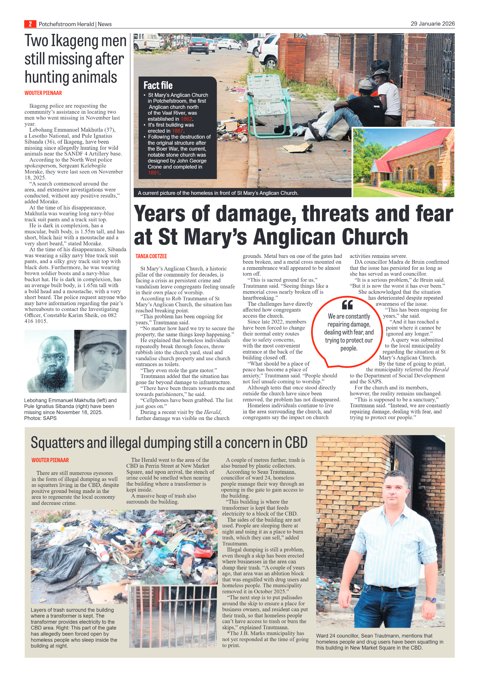 Potchefstroom Herald: 29 Januarie 2026 page 2