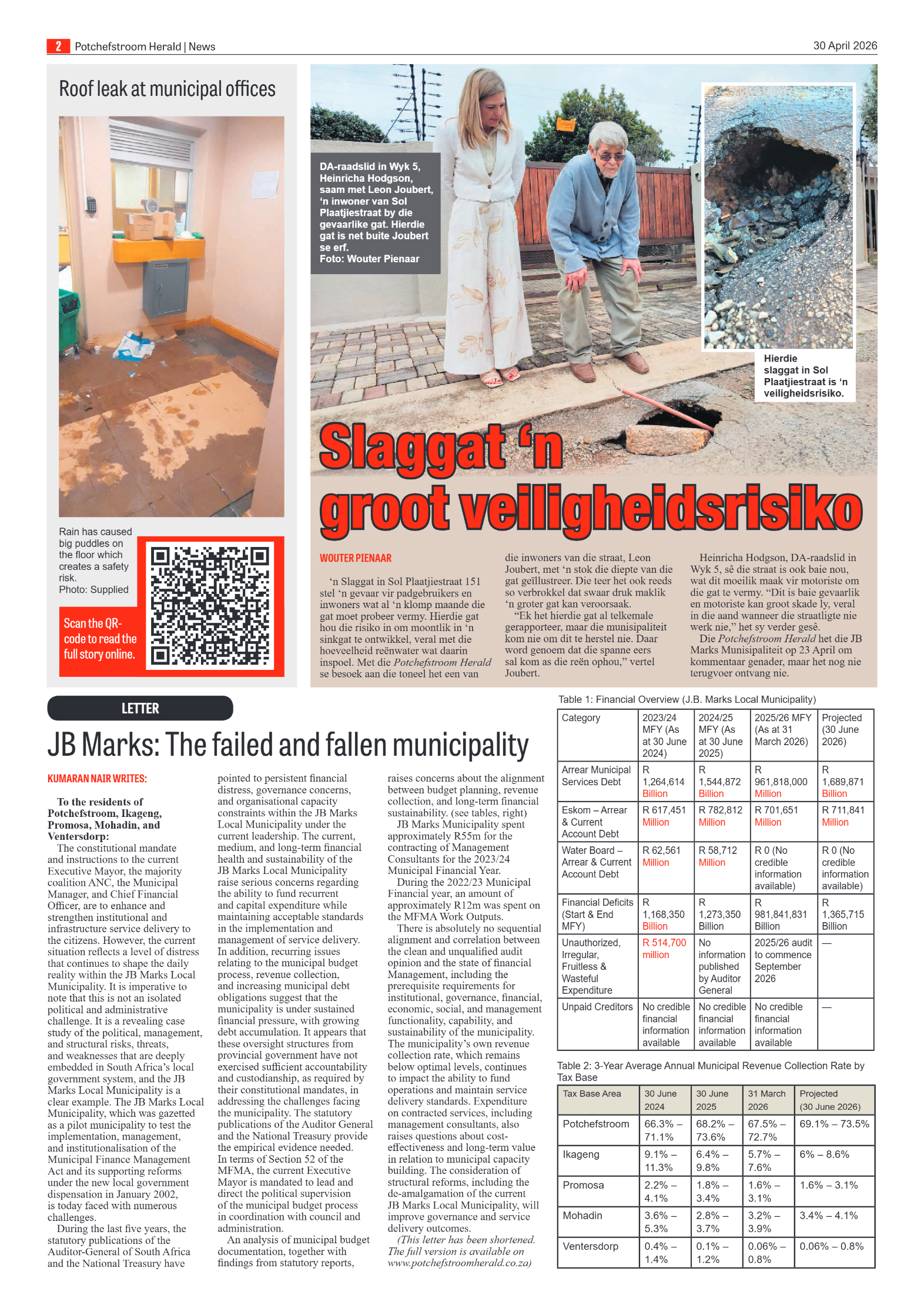 Potchefstroom Herald: 30 April 2026 page 2