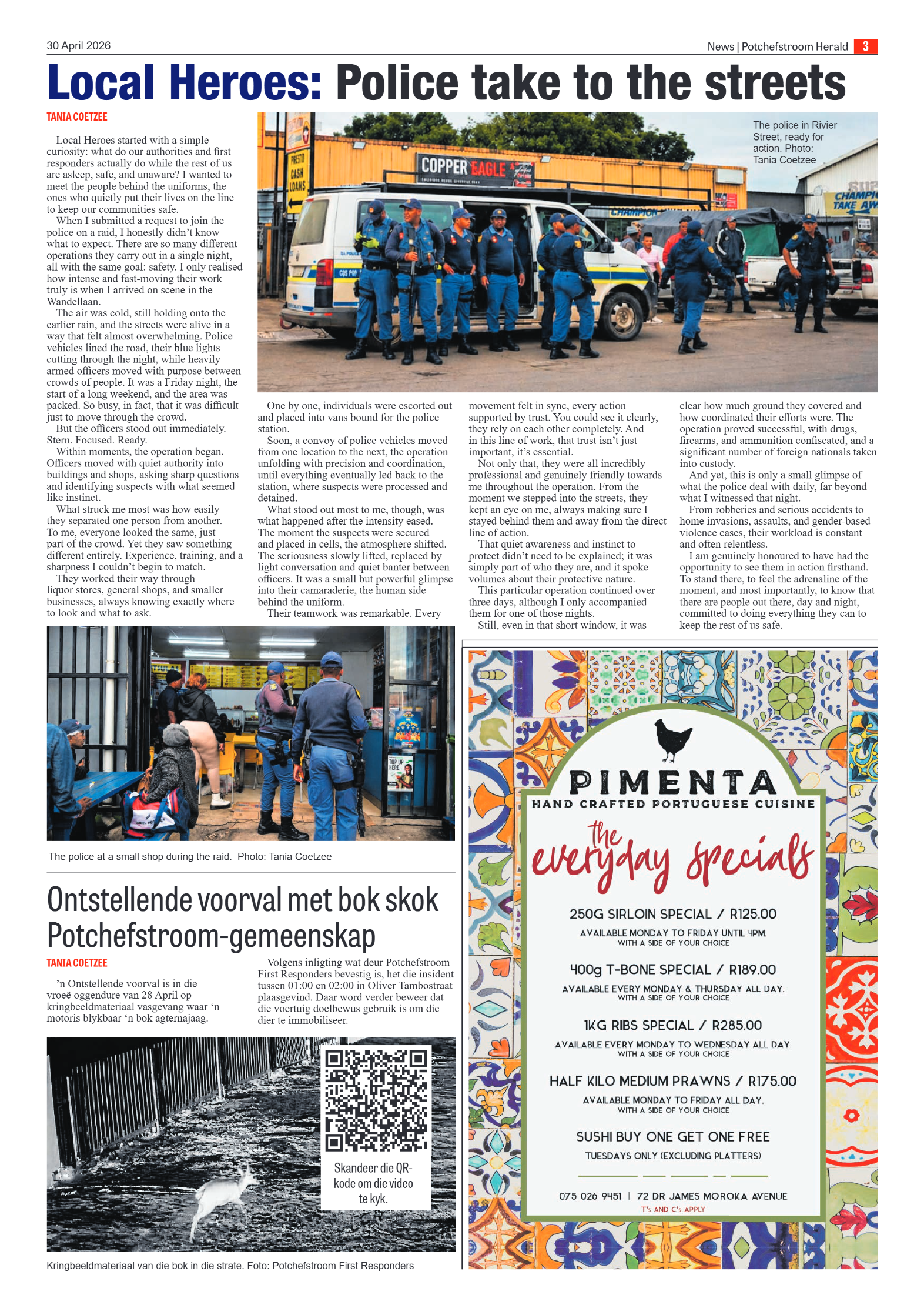 Potchefstroom Herald: 30 April 2026 page 3