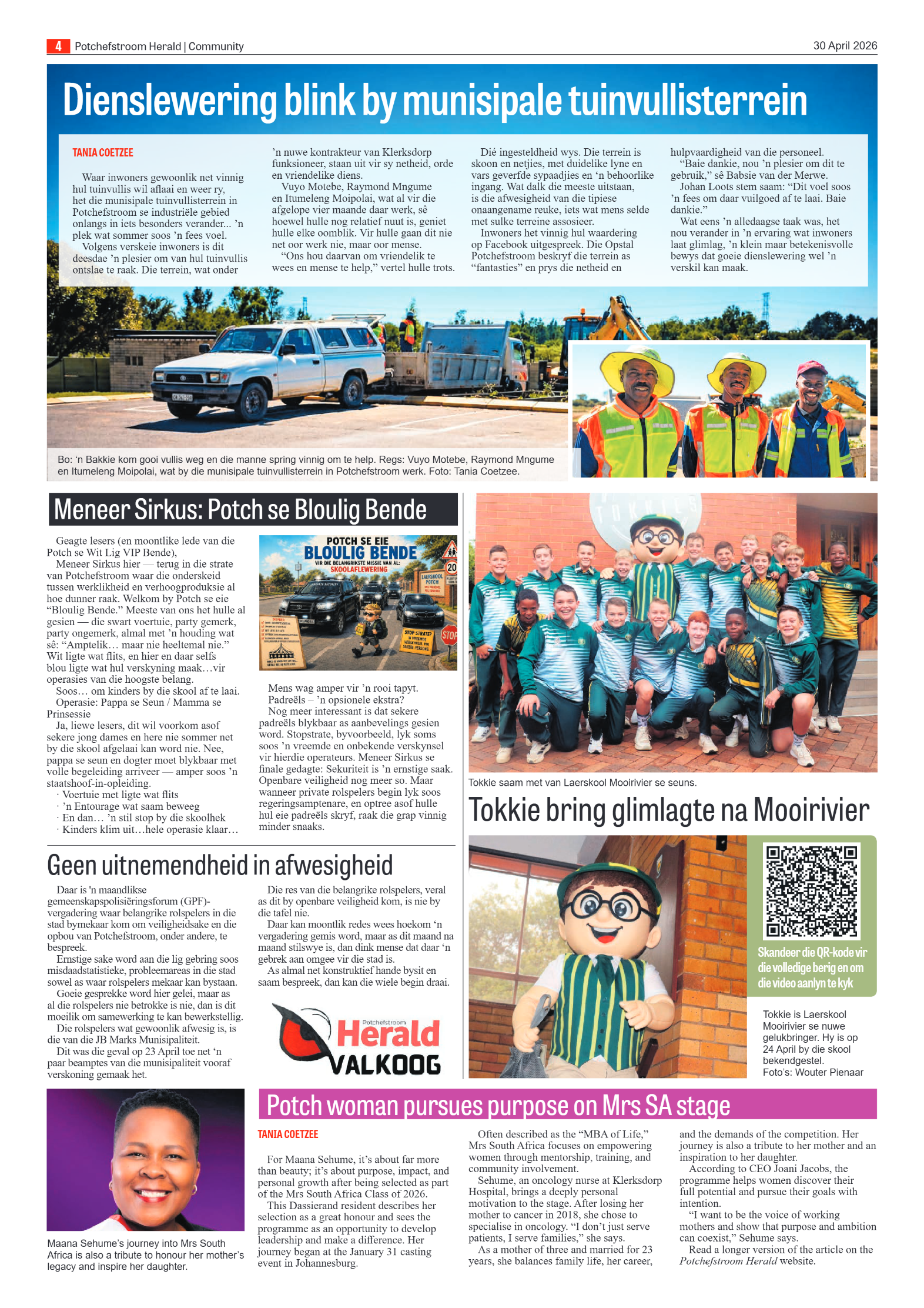 Potchefstroom Herald: 30 April 2026 page 4