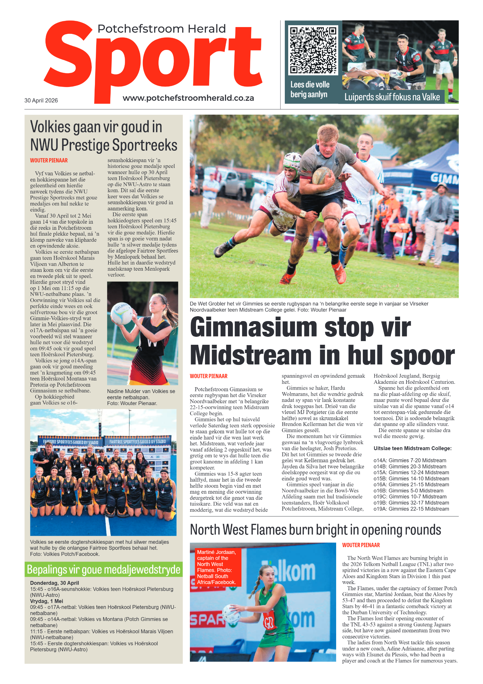 Potchefstroom Herald: 30 April 2026 page 8