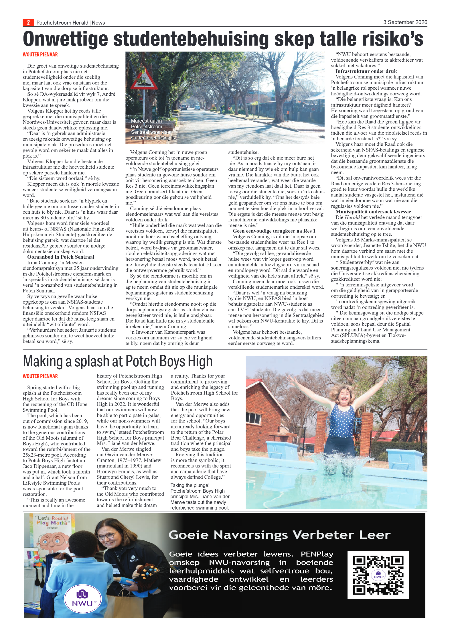 Potchefstroom Herald: 3 September 2026 page 2