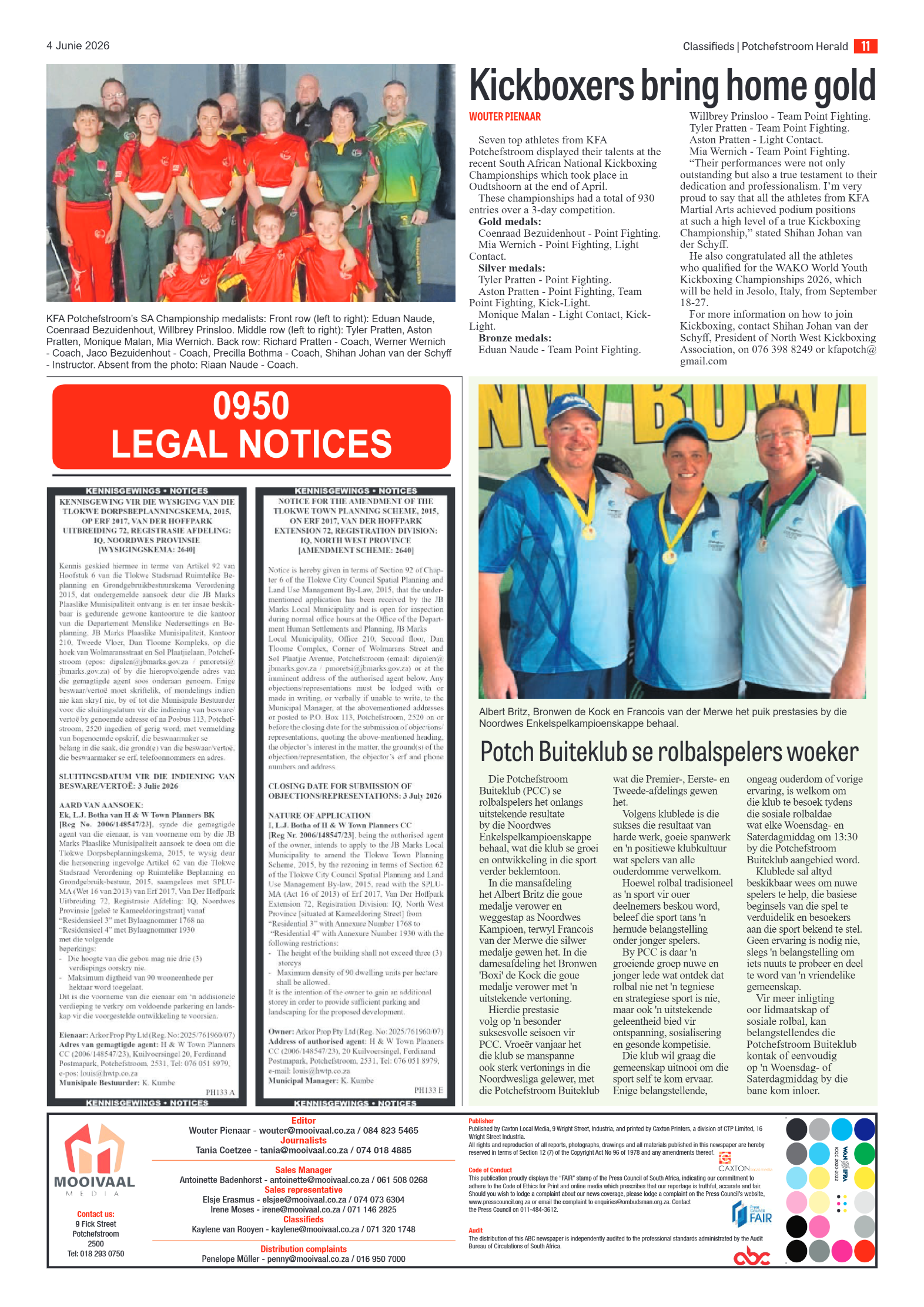 Potchefstroom Herald: 4 Junie 2026 page 11