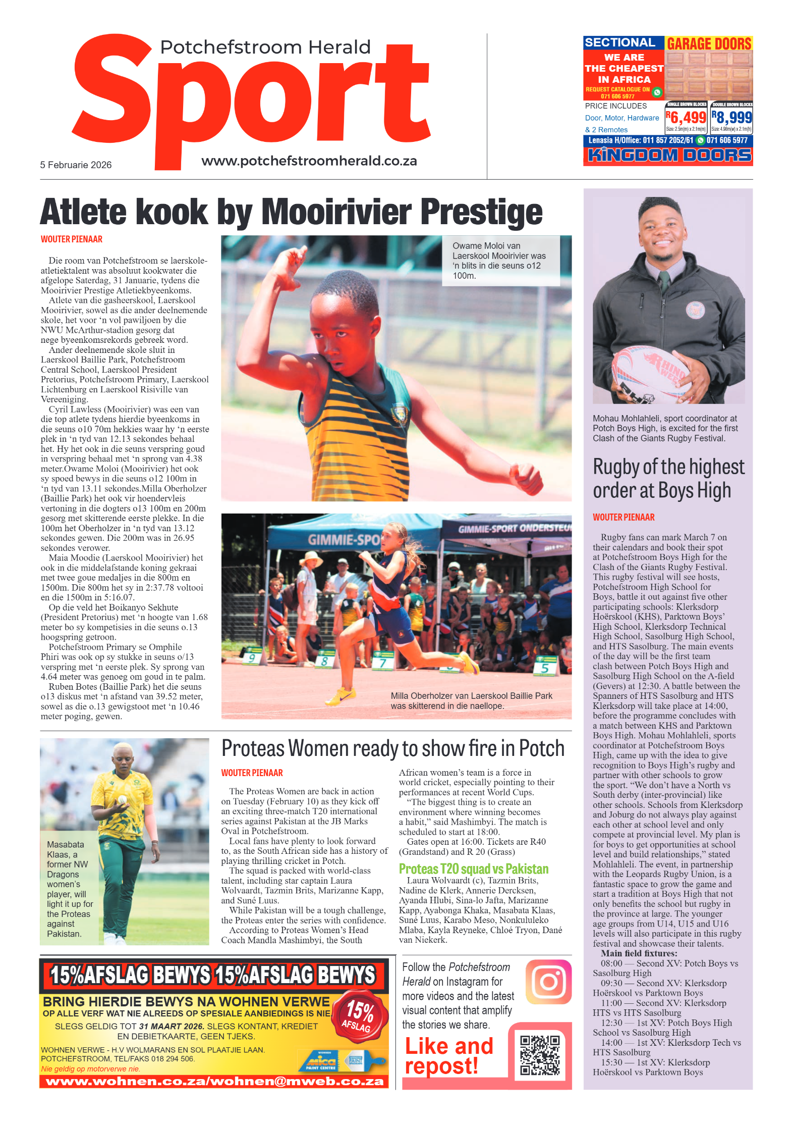 Potchefstroom Herald: 5 Februarie 2026 page 8
