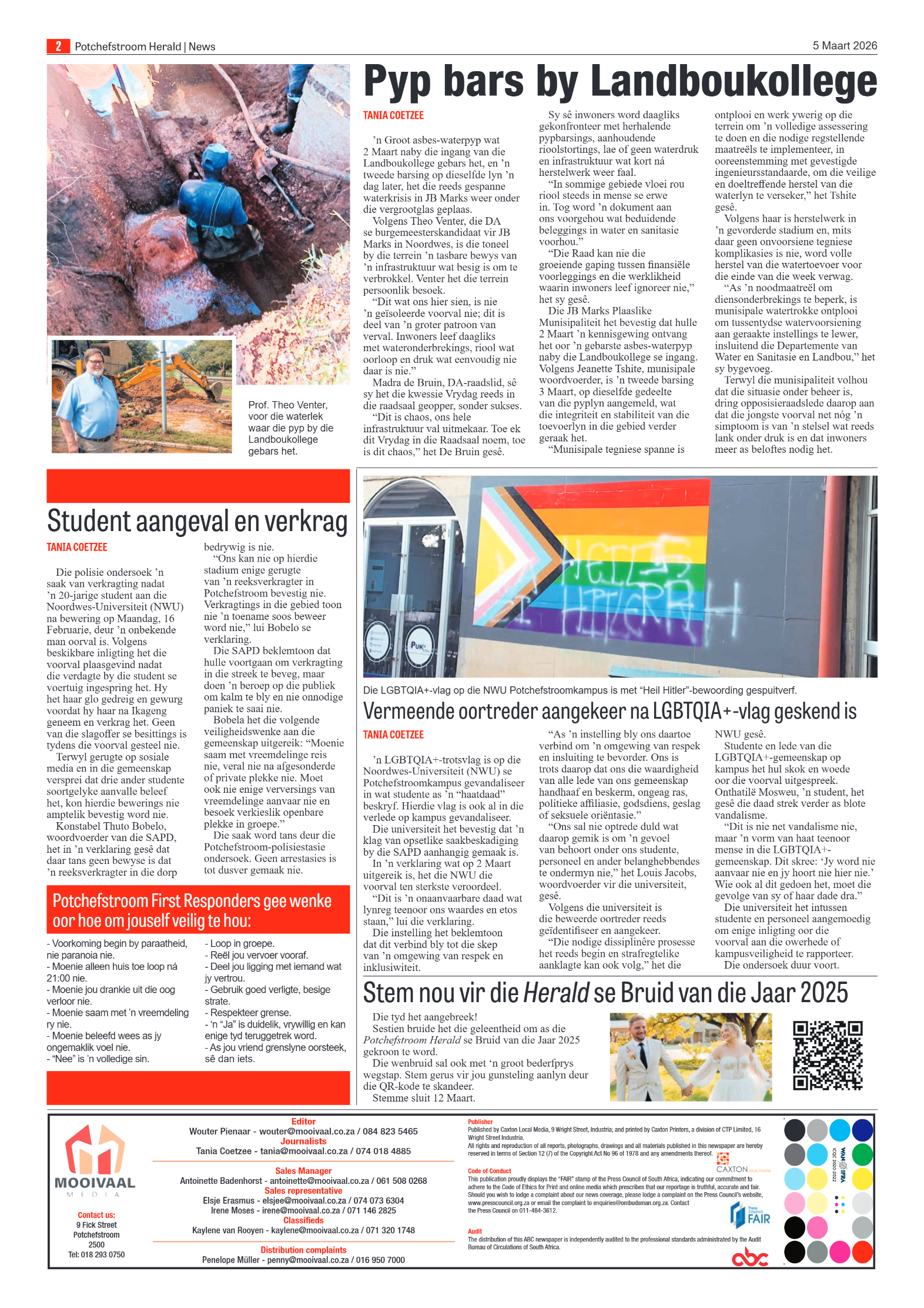 Potchefstroom Herald: 5 Maart 2026 page 2