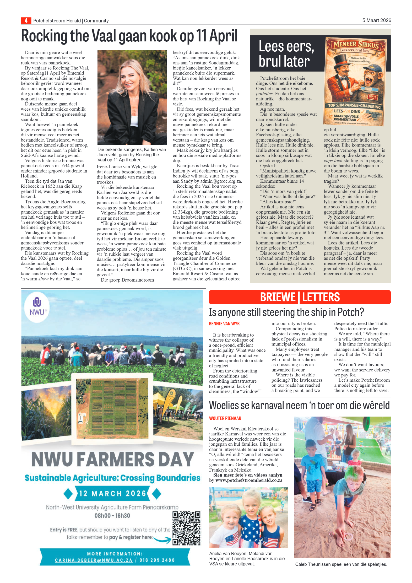 Potchefstroom Herald: 5 Maart 2026 page 4