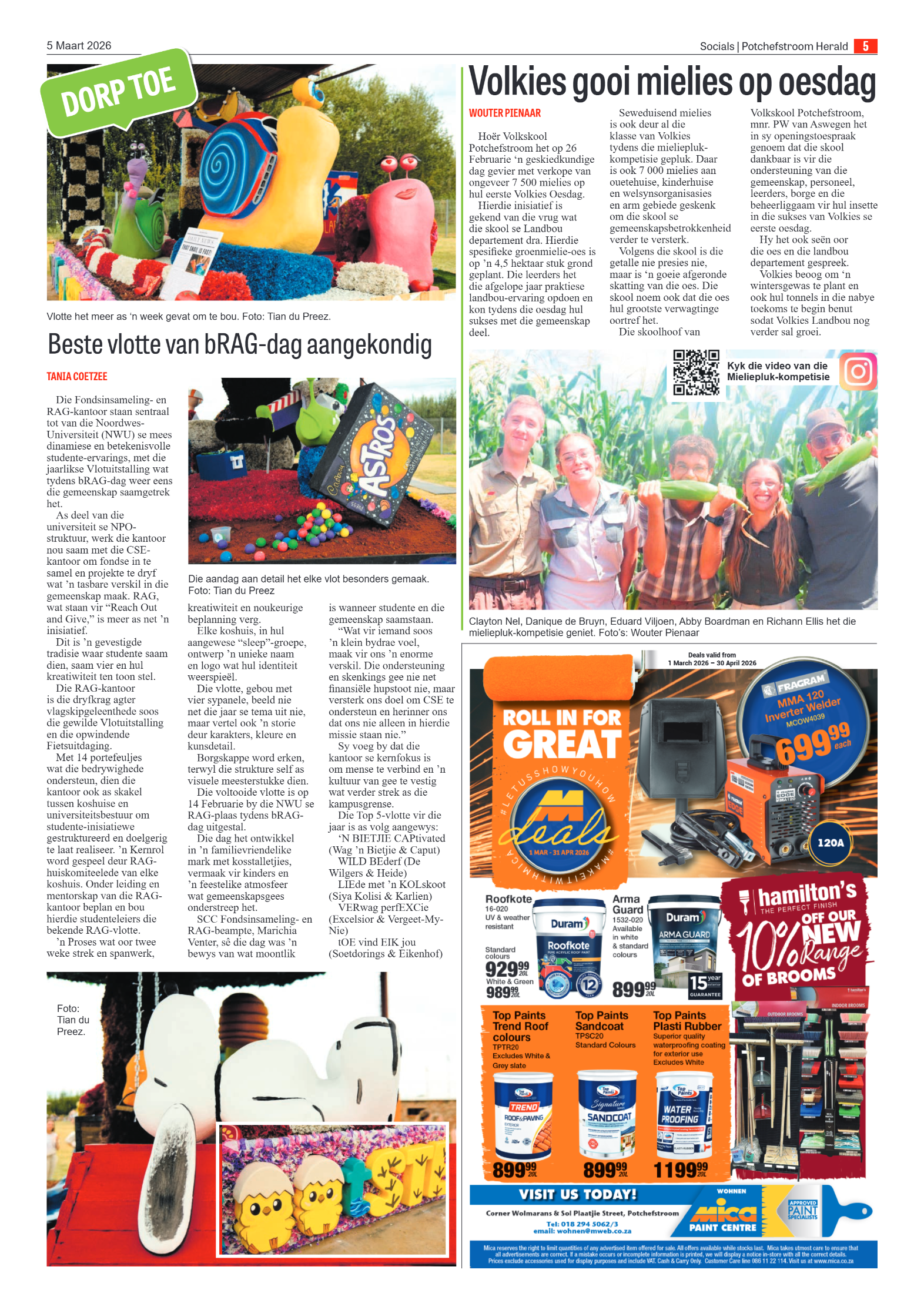 Potchefstroom Herald: 5 Maart 2026 page 5