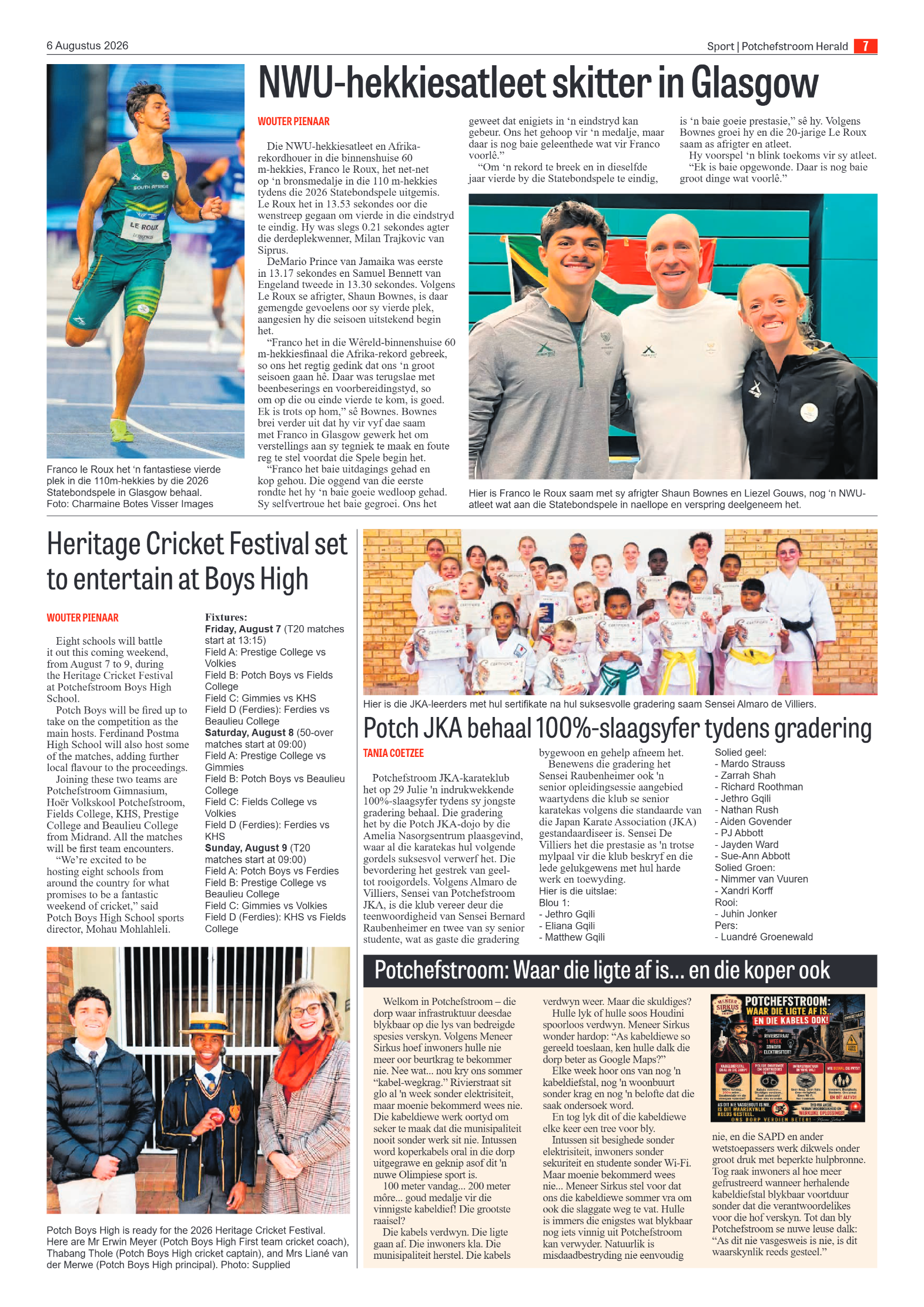 Potchefstroom Herald: 6 Augustus 2026 page 7