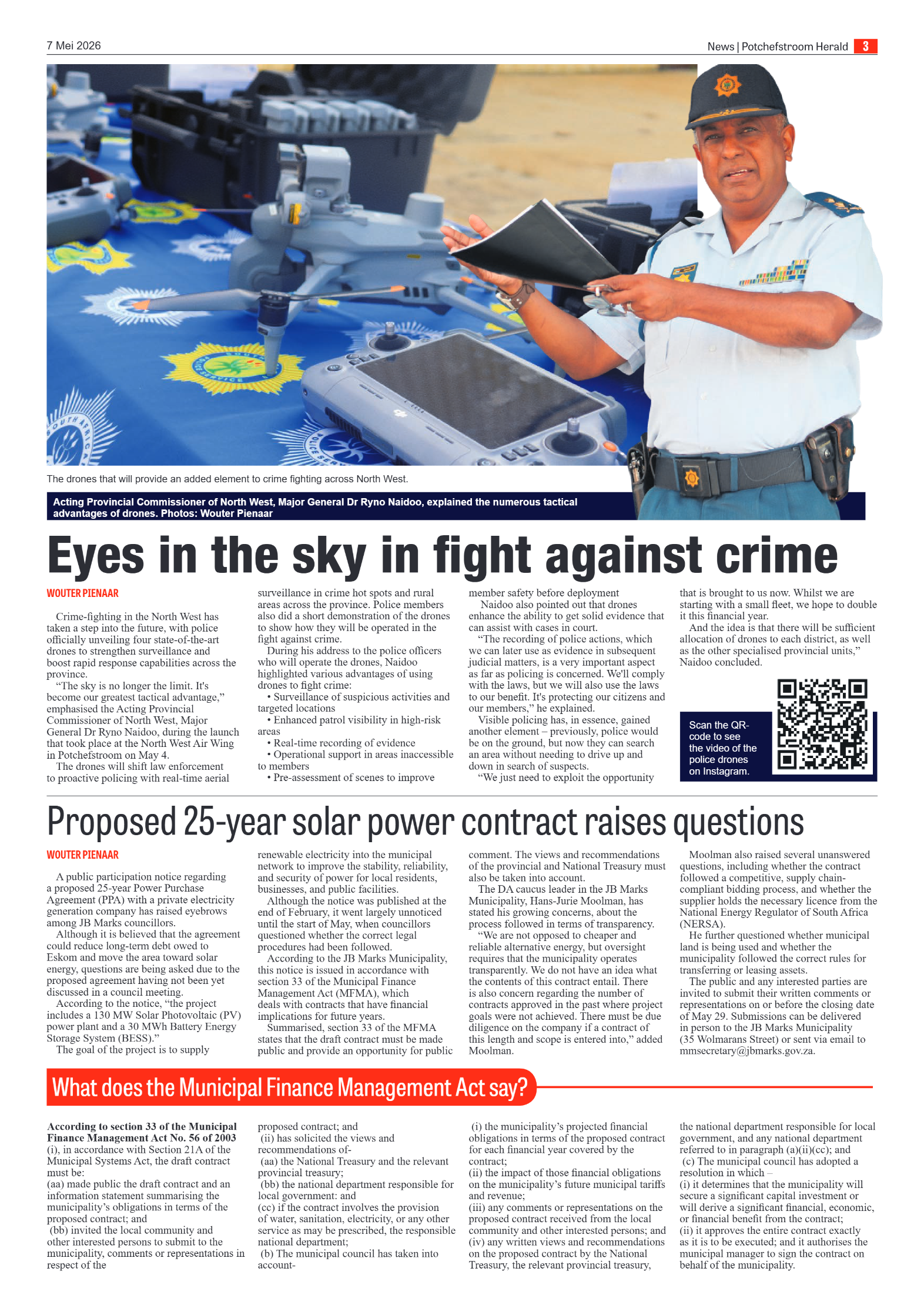 Potchefstroom Herald: 7 Mei 2026 page 3