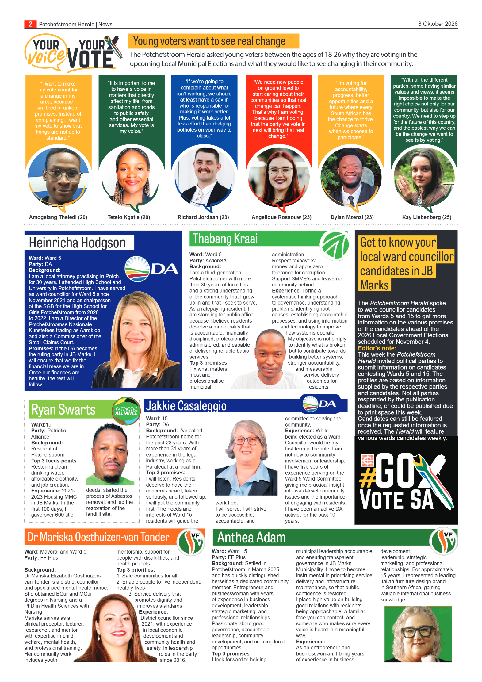 Potchefstroom Herald: 8 Oktober 2026 page 2