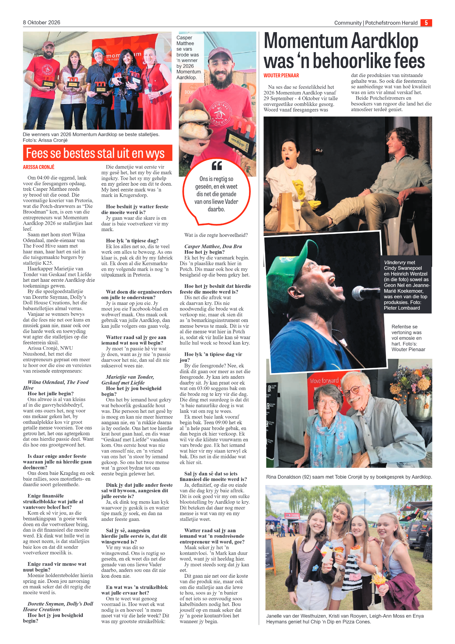 Potchefstroom Herald: 8 Oktober 2026 page 5