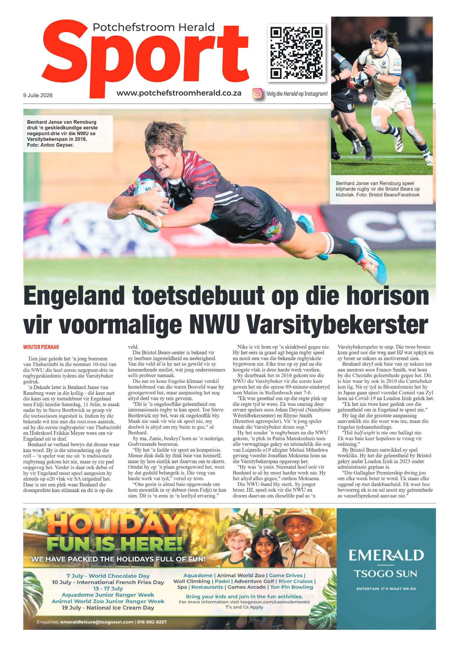 Potchefstroom Herald: 9 Julie 2026 page 12