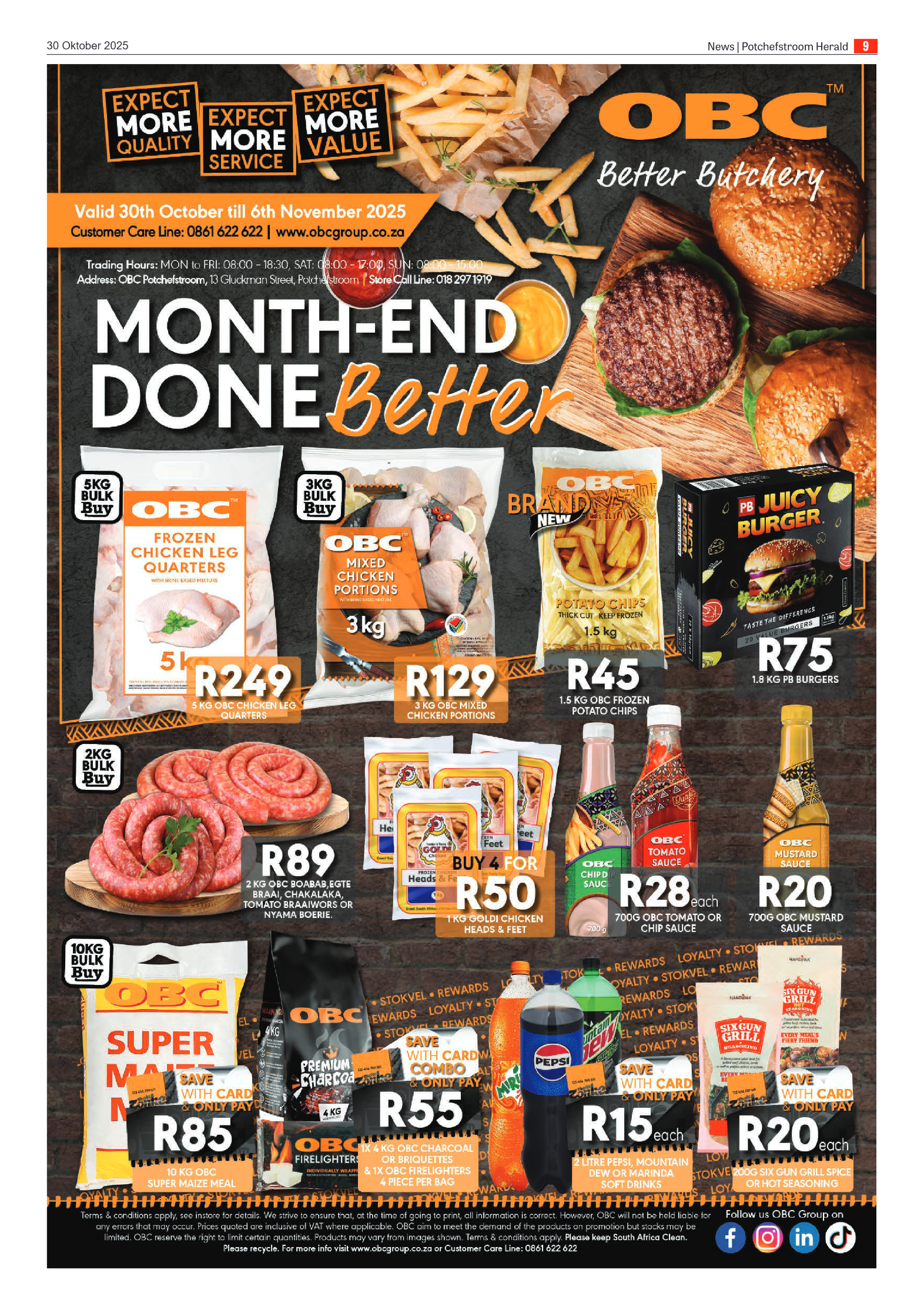 Potchefstroom Herald 30 Oktober 2025 page 9